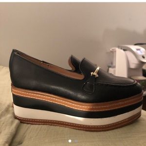 Platform oxfords, only worn once to a dinner